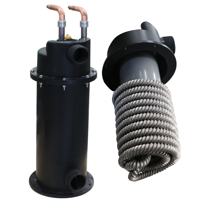 高效麻花钛管换热器